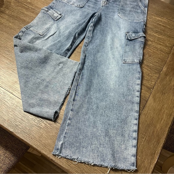 RISEN med Wash CARGO JEANS - Picture 5 of 12